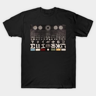 George Mayerle's Eye Test Chart, 1907 T-Shirt